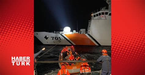 Balıkesir'de 49 düzensiz göçmen kurtarıldı, 53 yabancı uyruklu yakalandıs